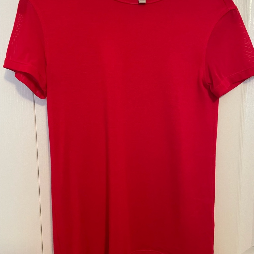 Athleta Bold Red Top